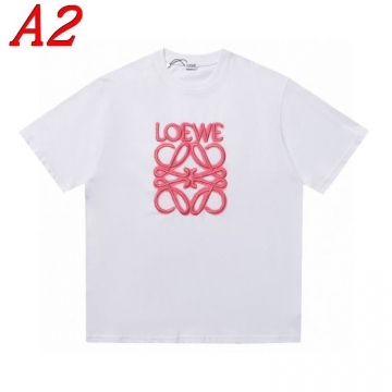 2025新作 LOEWEロエベ ラウンドネック 半袖Tシャツ   着回し可