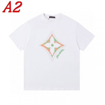 2025新作 LOUIS VUITTONルイヴィトン ラウンドネック 半袖Tシャツ   スローライフ