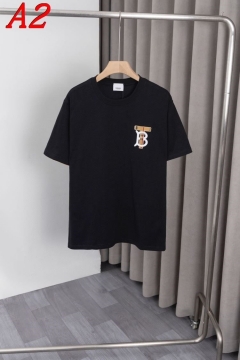 BURBERRYバーバリー 2025新作 クルーネック 半袖Tシャツ スマート