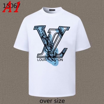 2025新作 LOUIS VUITTONルイヴィトン ラウンドネック 半袖Tシャツ   エスニックモダン