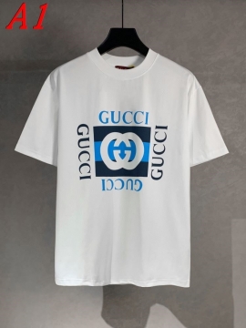  GUCCIグッチ 2025新作   ラウンドネック 半袖Tシャツ   ファストファッション