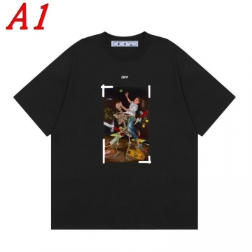 2025新作 OFF-WHITEオフホワイト クルーネック 半袖Tシャツ エターナル