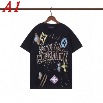  LOUIS VUITTONルイヴィトン 2025新作 クルーネック 半袖Tシャツ ナイト用