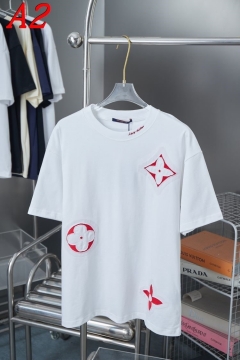  LOUIS VUITTONルイヴィトン 2025新作   ラウンドネック 半袖Tシャツ   スマート