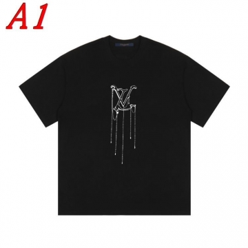 2025新作 LOUIS VUITTONルイヴィトン クルーネック 半袖Tシャツ インスタ映え
