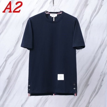 2025新作 THOM BROWNEトムブラウン クルーネック 半袖Tシャツ エスケープ