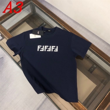 2025新作 FENDIフェンデイ ラウンドネック 半袖Tシャツ   クール&カジュアル
