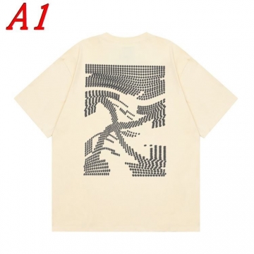  OFF-WHITEオフホワイト 2025新作   ラウンドネック 半袖Tシャツ   インクルーシブ