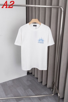 2025新作 AMIRIアミリ クルーネック 半袖Tシャツ スポーティ