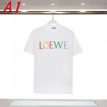 2025新作 LOEWEロエベ ラウンドネック 半袖Tシャツ   モード系