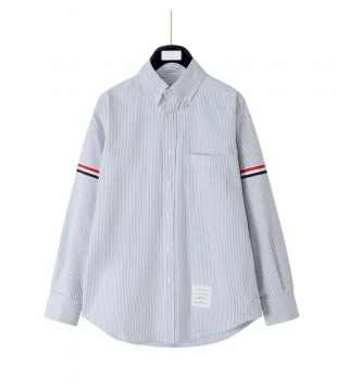 25新作 アフターサービス THOM BROWNE トムブラウン シャツ 0=S 1=M 2=L 3=XL 4=XXL