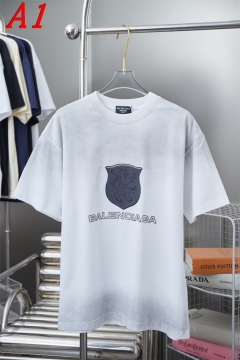 2025新作 BALENCIAGAバレンシアガ ラウンドネック 半袖Tシャツ   ポジティブ