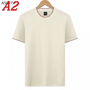 2025新作 HUGO BOSSヒューゴボス ラウンドネック 半袖Tシャツ   エターナル