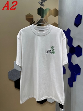  LOEWEロエベ 2025新作   ラウンドネック 半袖Tシャツ   限定カラー
