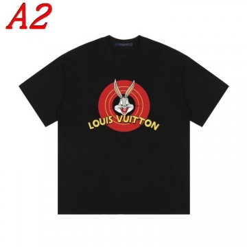  LOUIS VUITTONルイヴィトン 2025新作 クルーネック 半袖Tシャツ コラボモデル