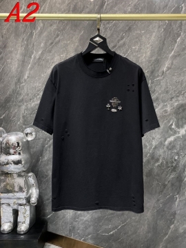  CHROME HEARTSクロムハーツ 2025新作   ラウンドネック 半袖Tシャツ   ナイト用