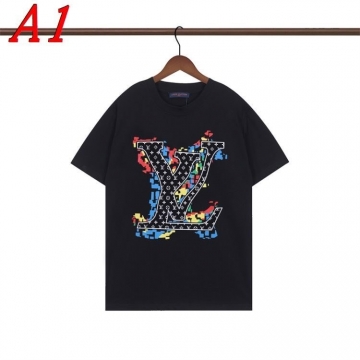  LOUIS VUITTONルイヴィトン 2025新作 クルーネック 半袖Tシャツ エレメント