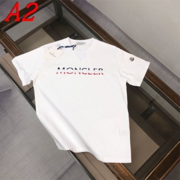2025新作 MONCLERモンクレール ラウンドネック 半袖Tシャツ   ミニマル