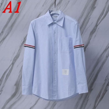 25新作 職人 THOM BROWNE トムブラウン シャツ 0=S 1=M 2=L 3=XL 4=XXL