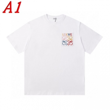 2025新作 LOEWEロエベ ラウンドネック 半袖Tシャツ   トレンドリーダー