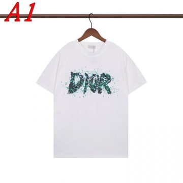 2025新作 DIORディオール クルーネック 半袖Tシャツ スマート