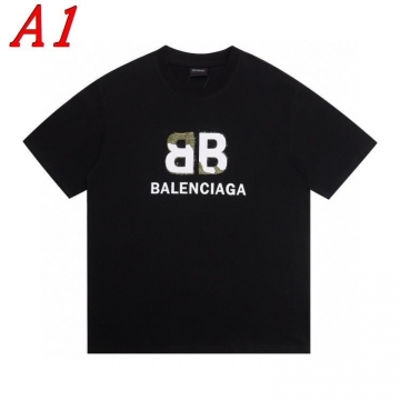  BALENCIAGAバレンシアガ 2025新作 クルーネック 半袖Tシャツ エモーショナル