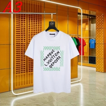 2025新作 LOUIS VUITTONルイヴィトン ラウンドネック 半袖Tシャツ   マインドフル