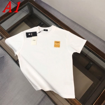 2025新作 FENDIフェンデイ ラウンドネック 半袖Tシャツ   ノンフィク...