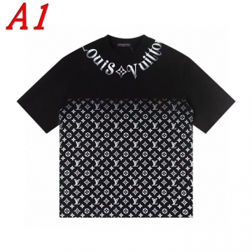  LOUIS VUITTONルイヴィトン 2025新作   ラウンドネック 半袖Tシャツ   プレイフル