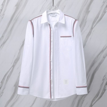 25新作 セレブ御用達 THOM BROWNE トムブラウン シャツ 0=S 1=M 2=L 3=XL 4=XXL