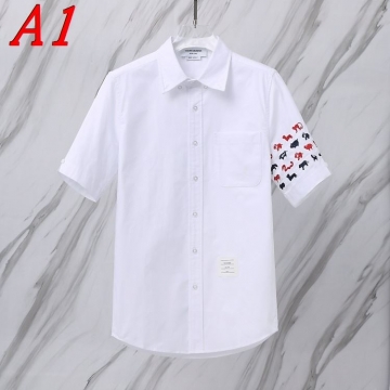 25新作 季節限定 THOM BROWNE トムブラウン シャツ 0=S 1=M 2=L 3=XL 4=XXL