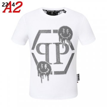  PHILIPP PLEINフィリッププレイン 2025新作   ラウンドネック 半袖Tシャツ   シーン別対応