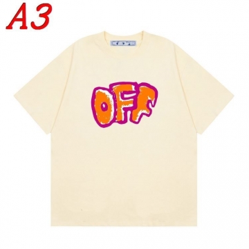  OFF-WHITEオフホワイト 2025新作   ラウンドネック 半袖Tシャツ   着回し可