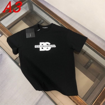  DOLCE＆GABBANAドルチェ＆ガッバーナ 2025新作 クルーネック 半袖Tシャツ スリムシルエット