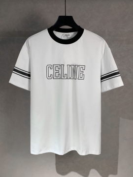 2025新作 CELINEセリーヌ ラウンドネック 半袖Tシャツ   エターナル