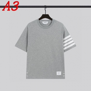 2025新作 THOM BROWNEトムブラウン クルーネック 半袖Tシャツ セレンディピティ