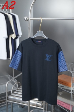  LOUIS VUITTONルイヴィトン 2025新作 クルーネック 半袖Tシャツ エレメント