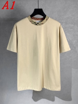  BURBERRYバーバリー 2025新作   ラウンドネック 半袖Tシャツ   ソフィスティケート