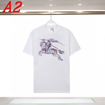 2025新作 BURBERRYバーバリー クルーネック 半袖Tシャツ コスパ良