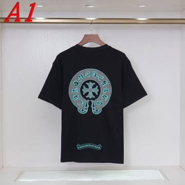 2025新作 CHROME HEARTSクロムハーツ ラウンドネック 半袖Tシャツ   グラフィック