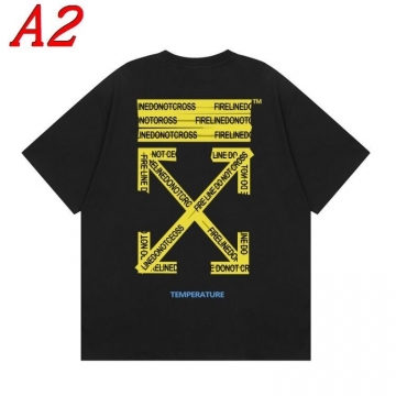  OFF-WHITEオフホワイト 2025新作 クルーネック 半袖Tシャツ エレメント