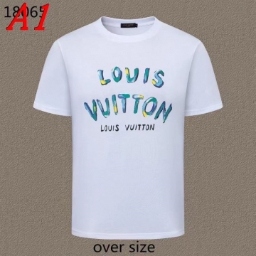 2025新作 LOUIS VUITTONルイヴィトン ラウンドネック 半袖Tシャツ   ハイセンス