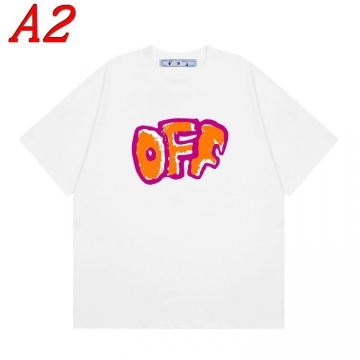  OFF-WHITEオフホワイト 2025新作   ラウンドネック 半袖Tシャツ   着回し可