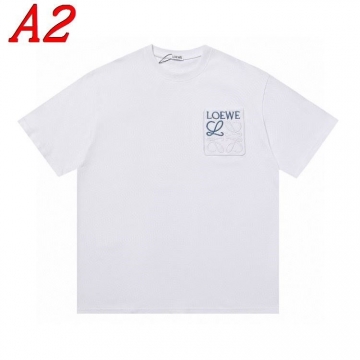  LOEWEロエベ 2025新作   ラウンドネック 半袖Tシャツ   コスパ良