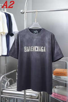 2025新作 BALENCIAGAバレンシアガ ラウンドネック 半袖Tシャツ   プレイフル