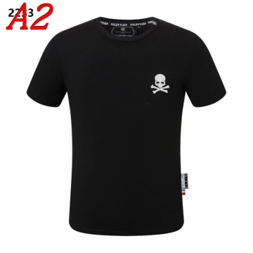 2025新作 PHILIPP PLEINフィリッププレイン クルーネック 半袖Tシャツ ナイト用