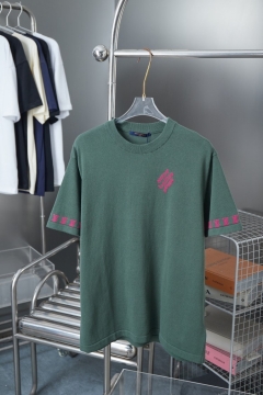  LOUIS VUITTONルイヴィトン 2025新作   ラウンドネック 半袖Tシャツ   モード系