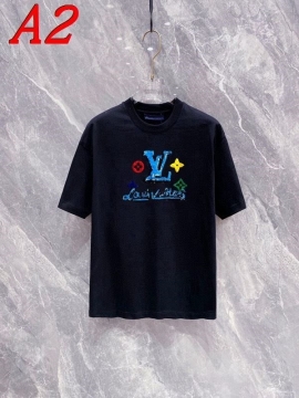 2025新作 LOUIS VUITTONルイヴィトン ラウンドネック 半袖Tシャツ   トレンドリーダー