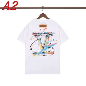  LOUIS VUITTONルイヴィトン 2025新作   ラウンドネック 半袖Tシャツ   インクルーシブ