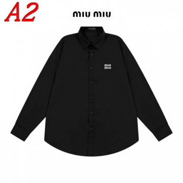 25新作 新登場 MIU MIU ミュウミュウ シャツ M L XL XXL XXXL